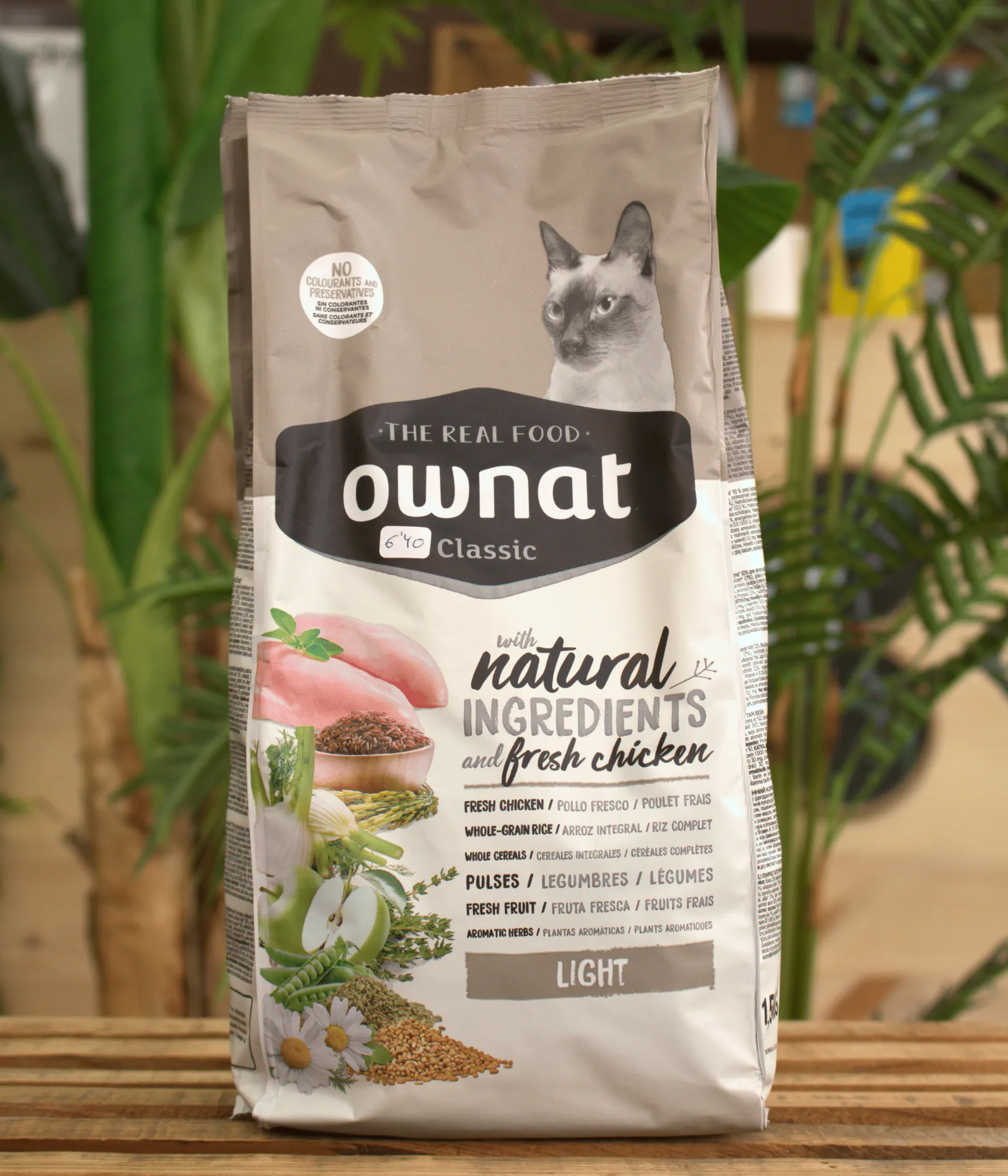 Pienso Gatos Ownat Classic Light