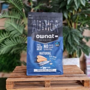 Pienso Ownat Author Gatos Pescado Azul y Aves Frescas