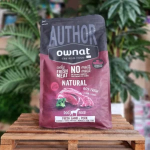 Pienso Ownat Author Perros Cordero y Cerdo Fresco