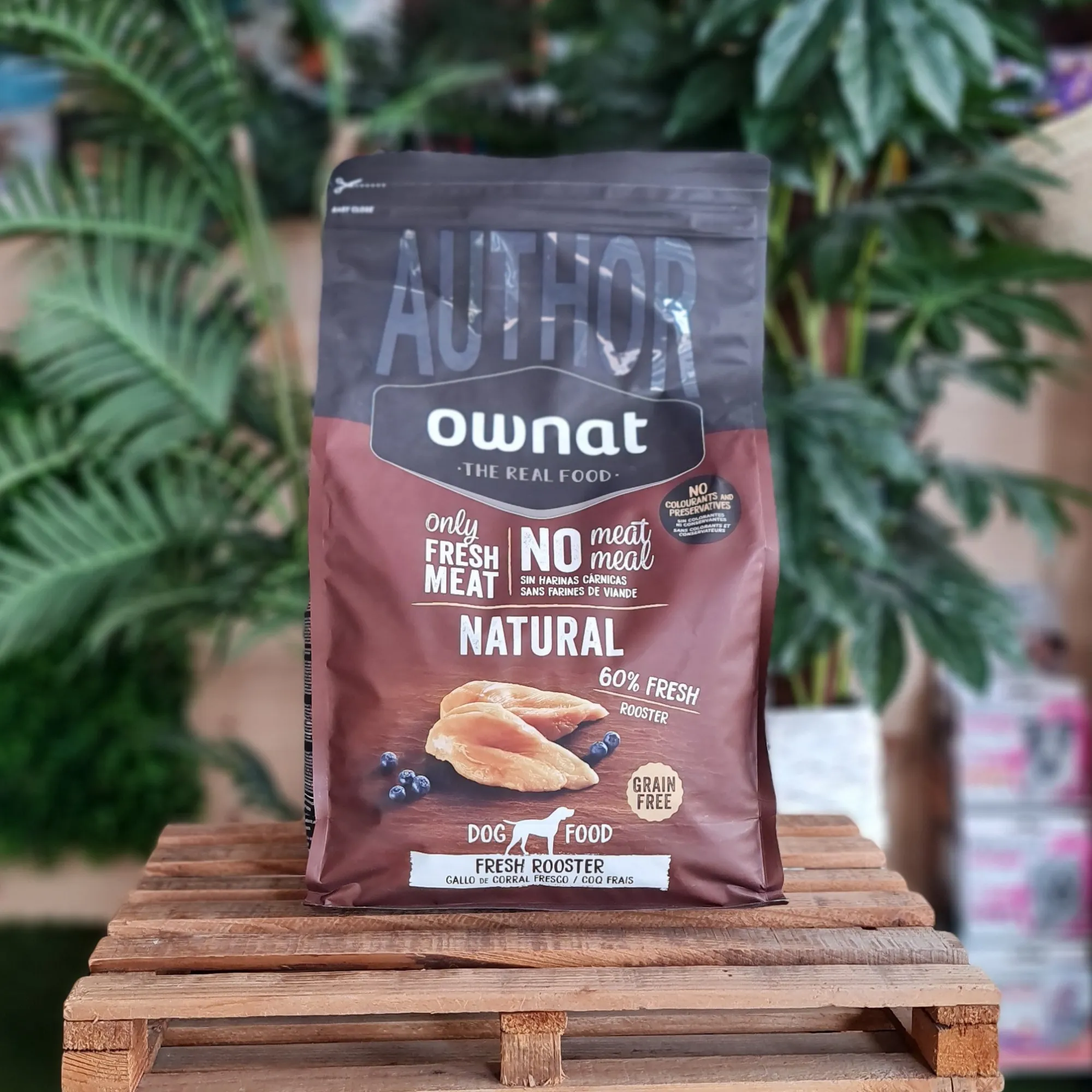 Pienso Ownat Author Perros Gallo de Corral Fresco